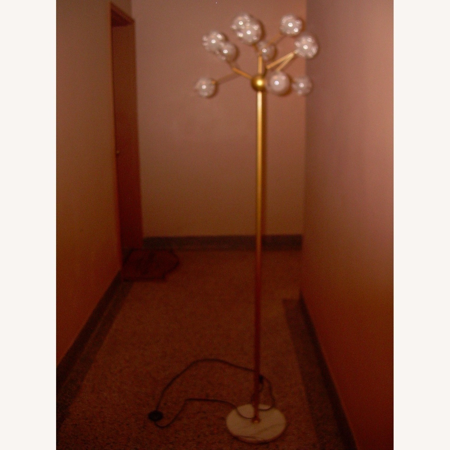 Standing Lamp with 12 Mini Globes - image-0
