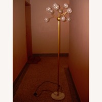 Standing Lamp with 12 Mini Globes