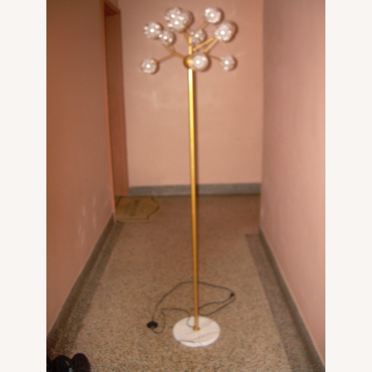 Standing Lamp with 12 Mini Globes - image-9