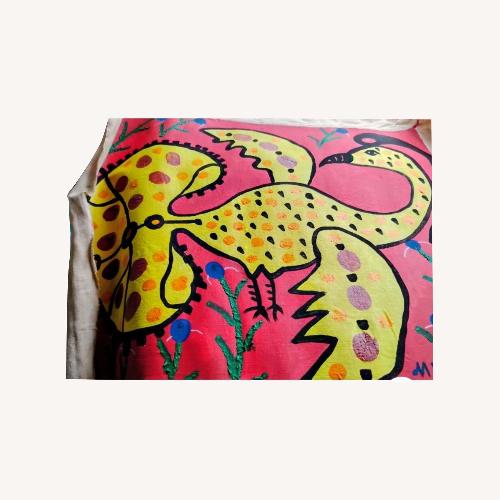 Used Yellow Bird Painting  for sale on AptDeco