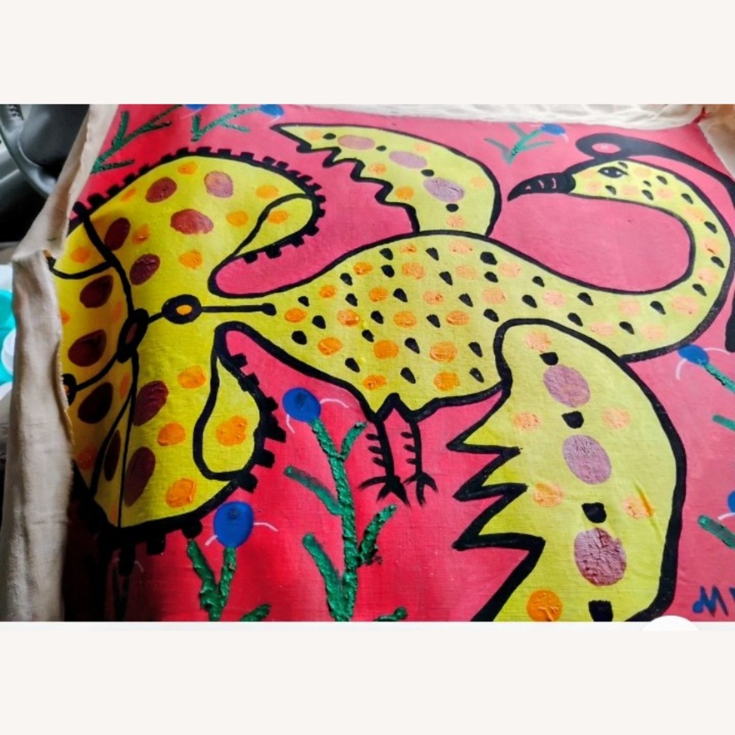 Yellow Bird Painting  - image-1