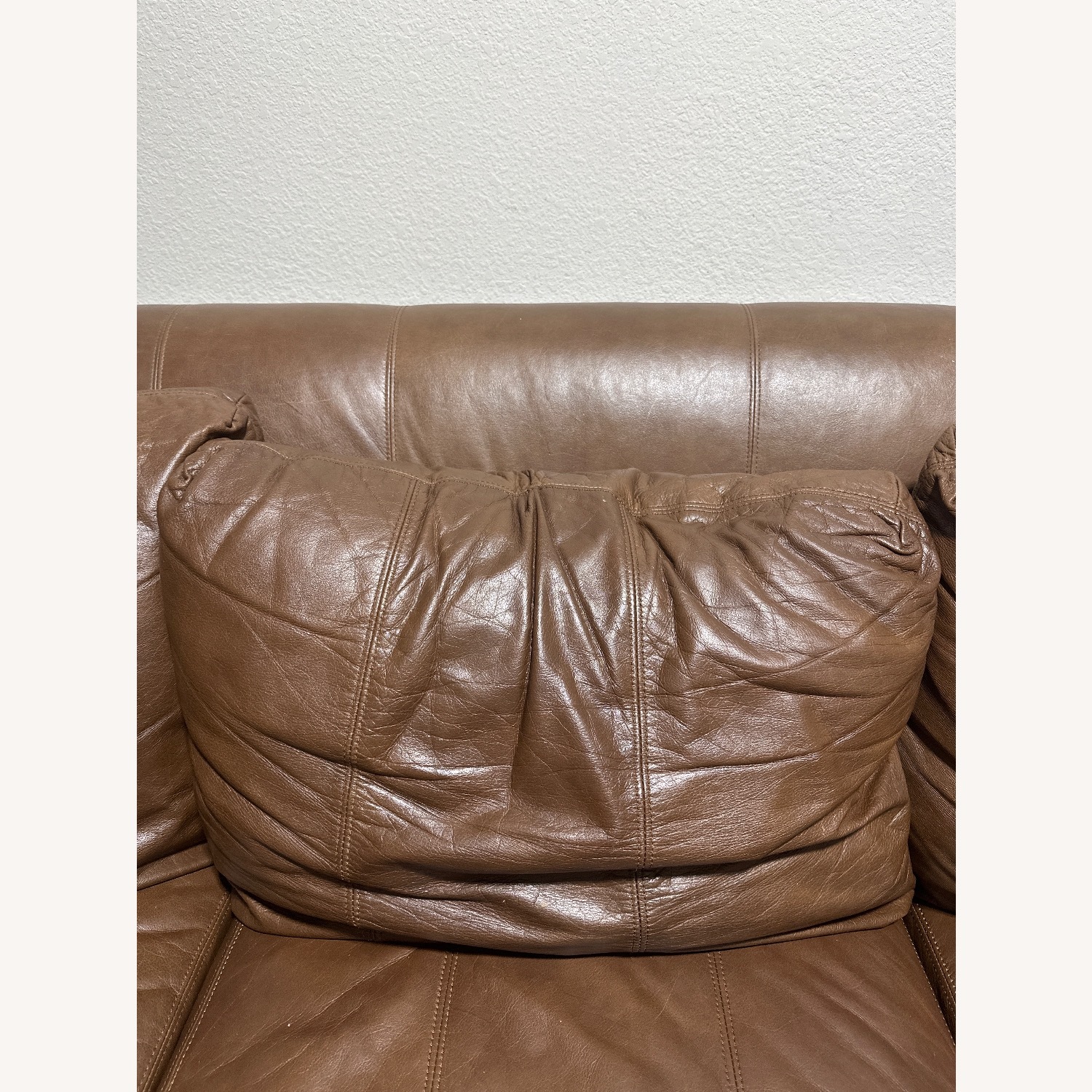 Vintage/Antique Light Brown 3+ Seater Sofa - image-4