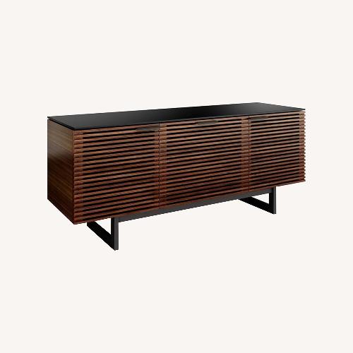 Used BDI Corridor Walnut Tv Stand Media Storage for sale on AptDeco