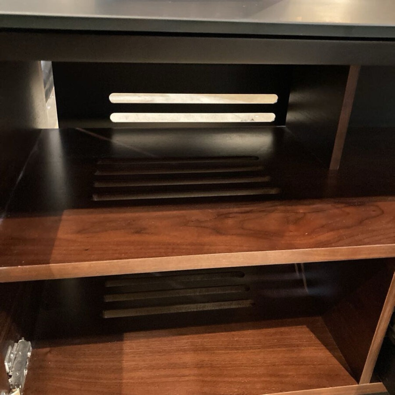 BDI Corridor Walnut Tv Stand Media Storage - image-8