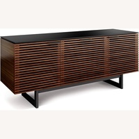 BDI Corridor Walnut Tv Stand Media Storage