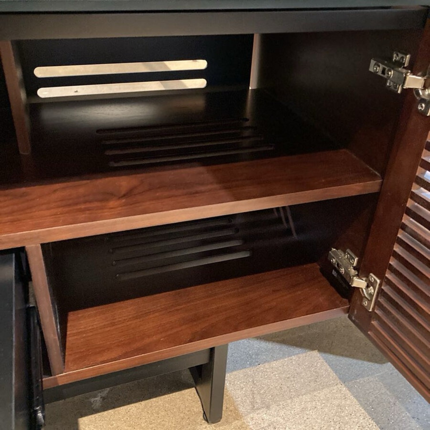 BDI Corridor Walnut Tv Stand Media Storage - image-7