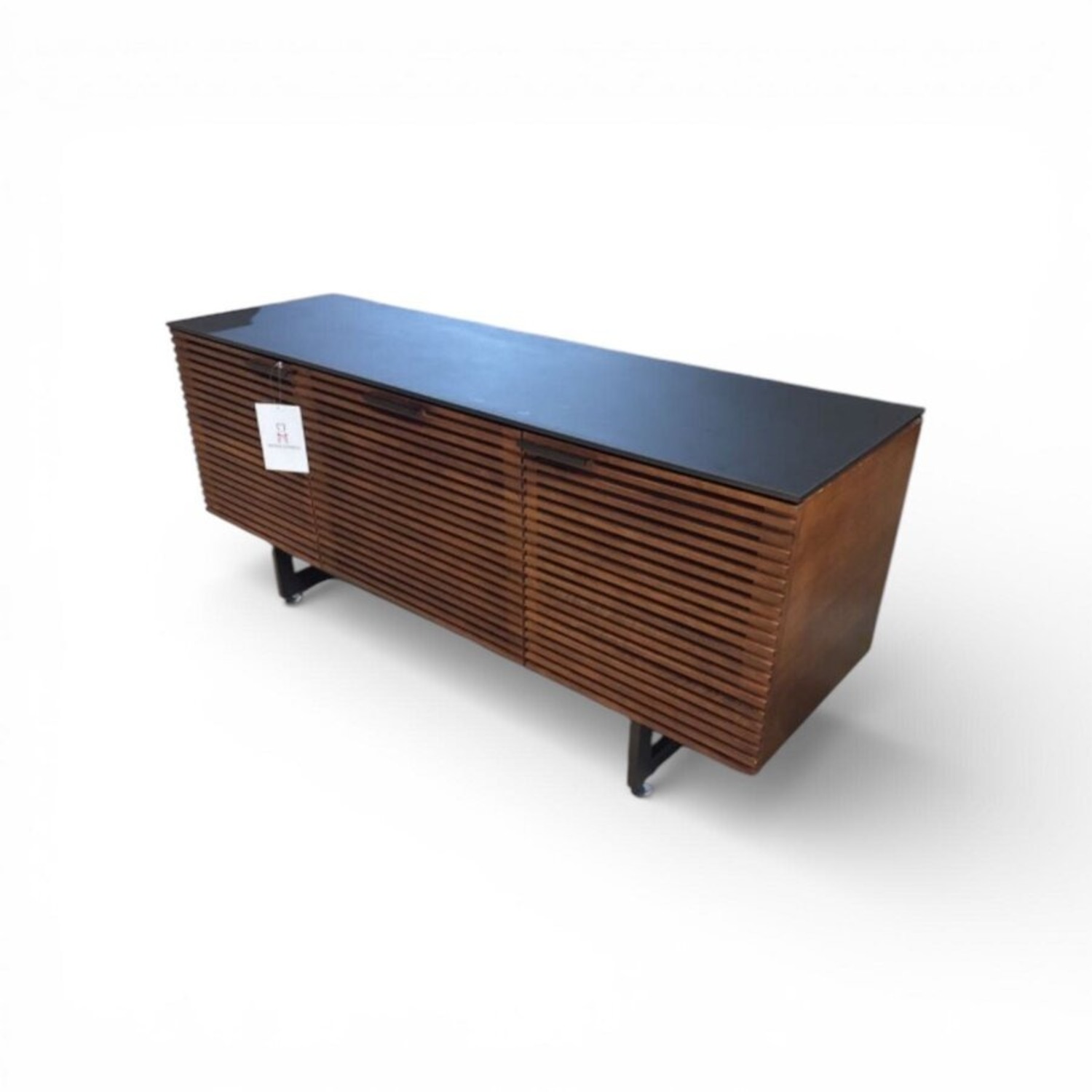 BDI Corridor Walnut Tv Stand Media Storage - image-1