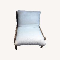 Denver Modern Avon Lounge Chair White