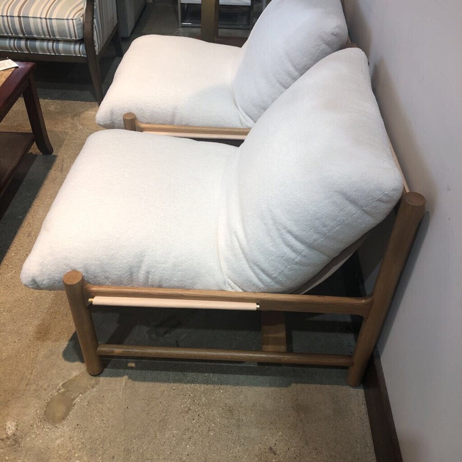 Denver Modern Avon Lounge Chair White - image-2