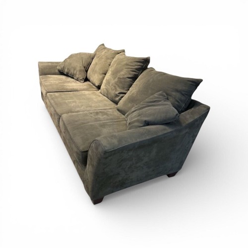 Used Three-Seat Sofa Forest Green for sale on AptDeco