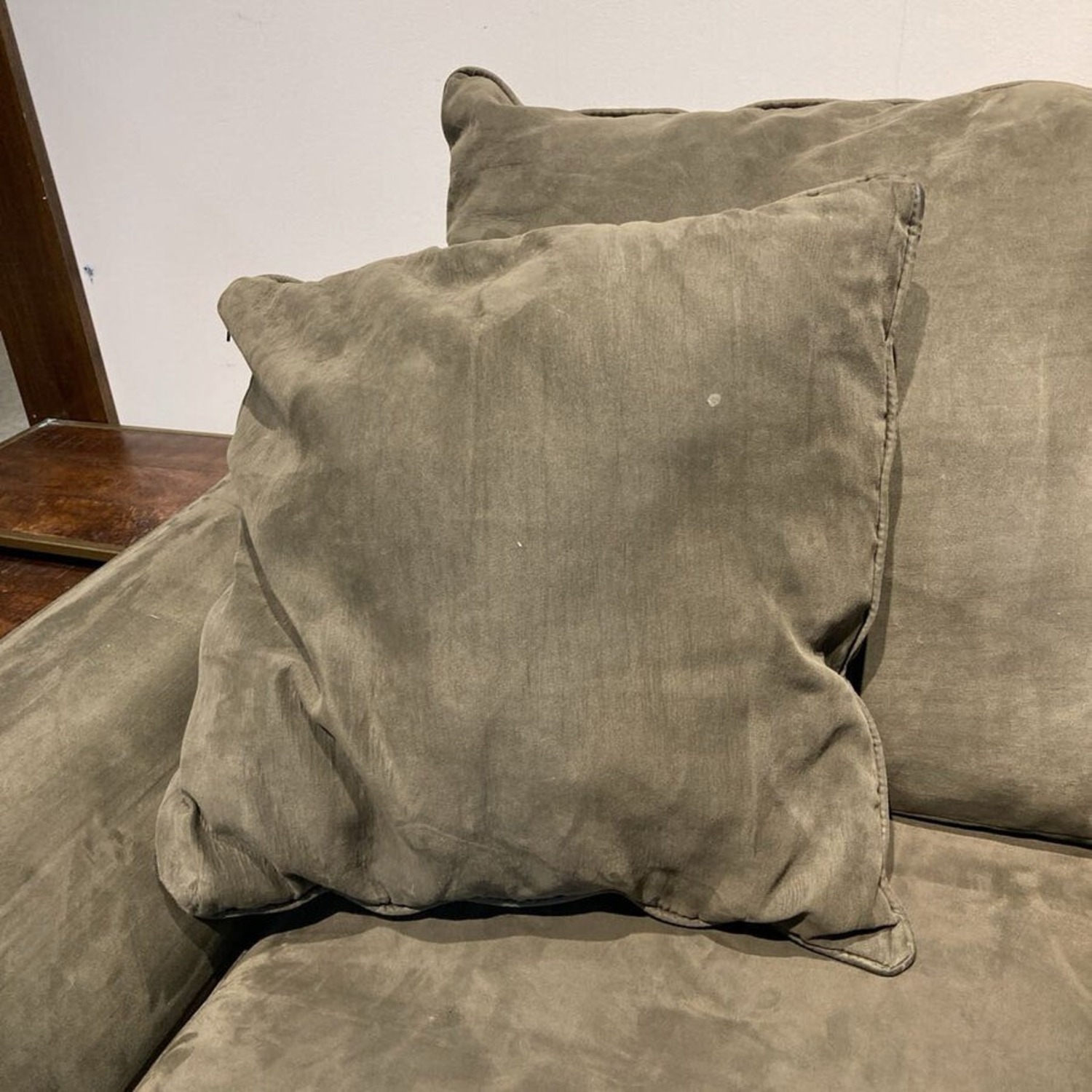  Three-Seat Sofa Forest Green - image-9