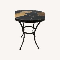 Small Round Cast Iron Table