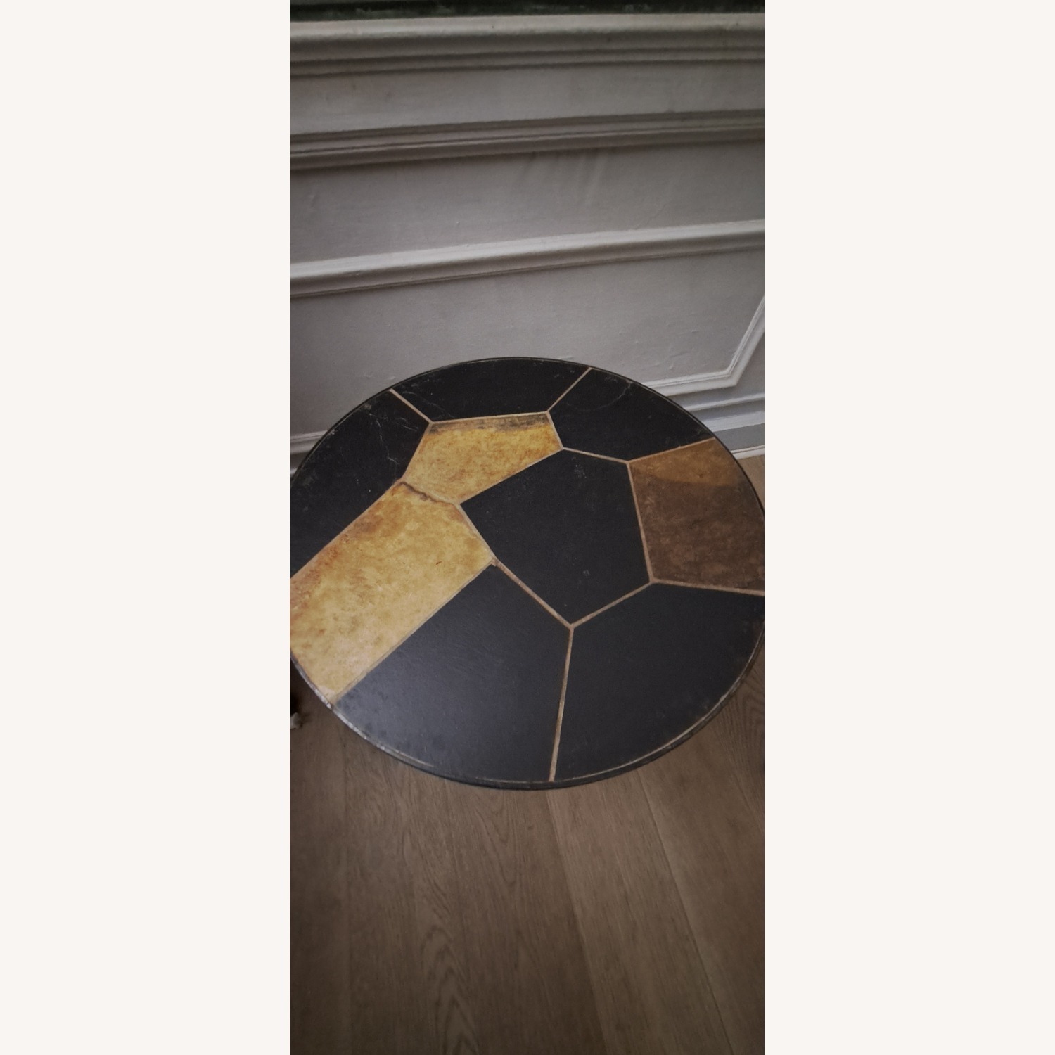 Small Round Cast Iron Table - image-1