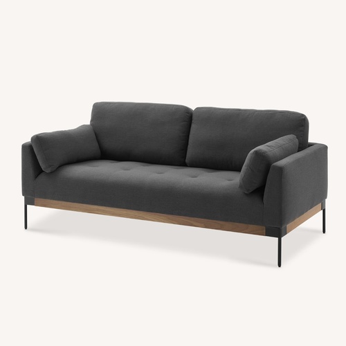 Used Castlery Ethan Dark Gray Fabric 3+ Piece Sectional for sale on AptDeco