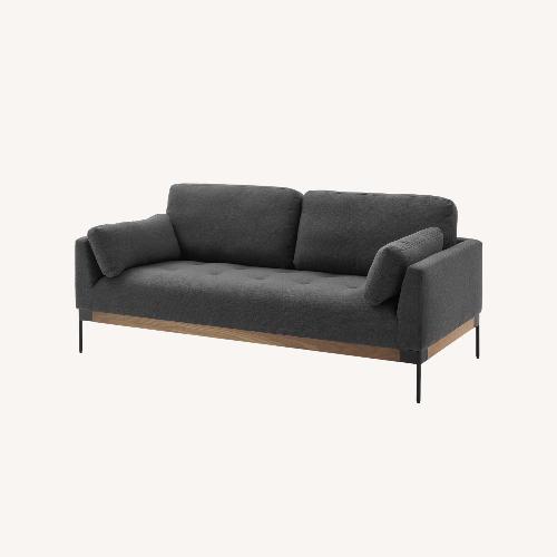 Used Castlery Ethan Dark Gray Fabric 3+ Piece Sectional for sale on AptDeco
