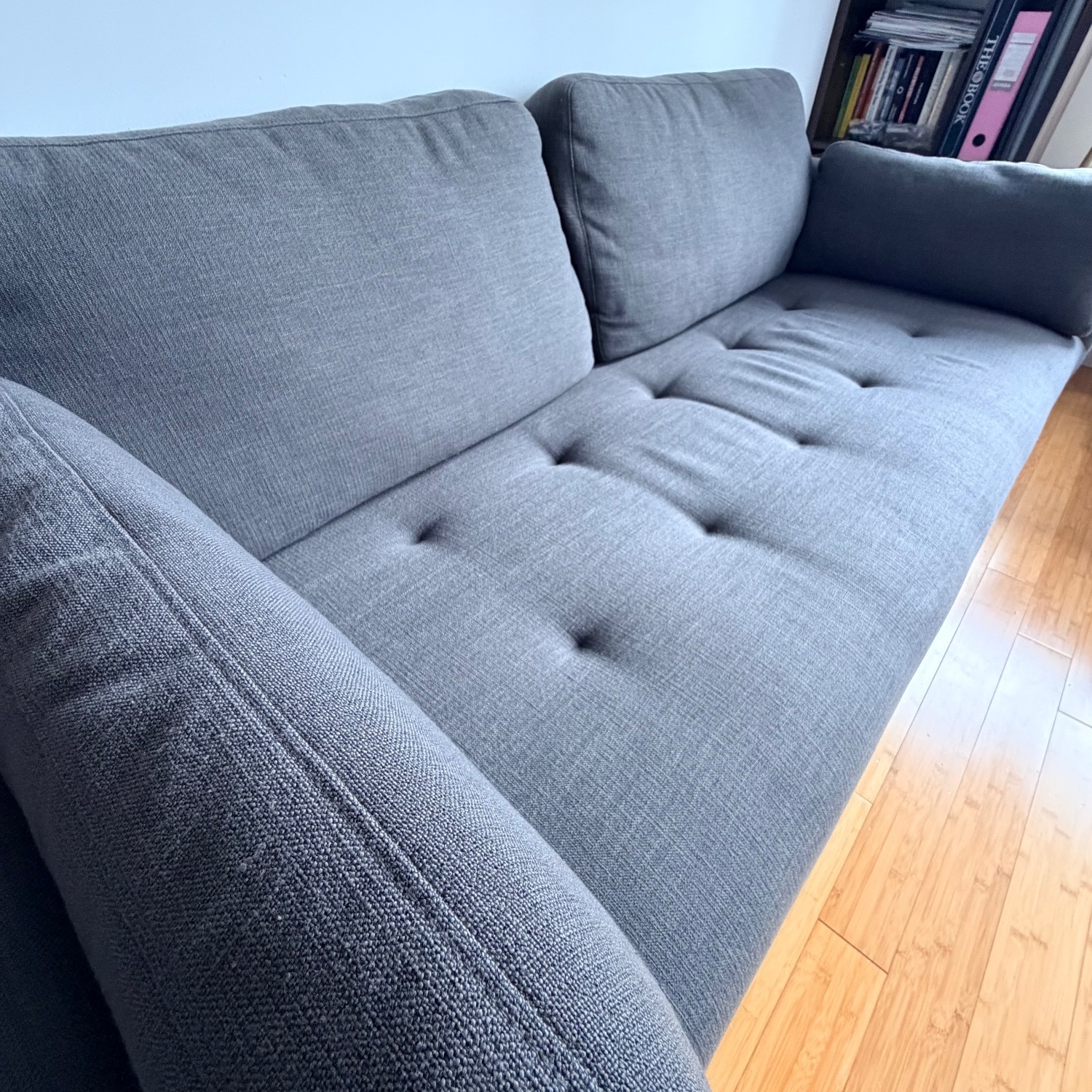 Castlery Ethan Dark Gray Fabric 3+ Piece Sectional - image-2