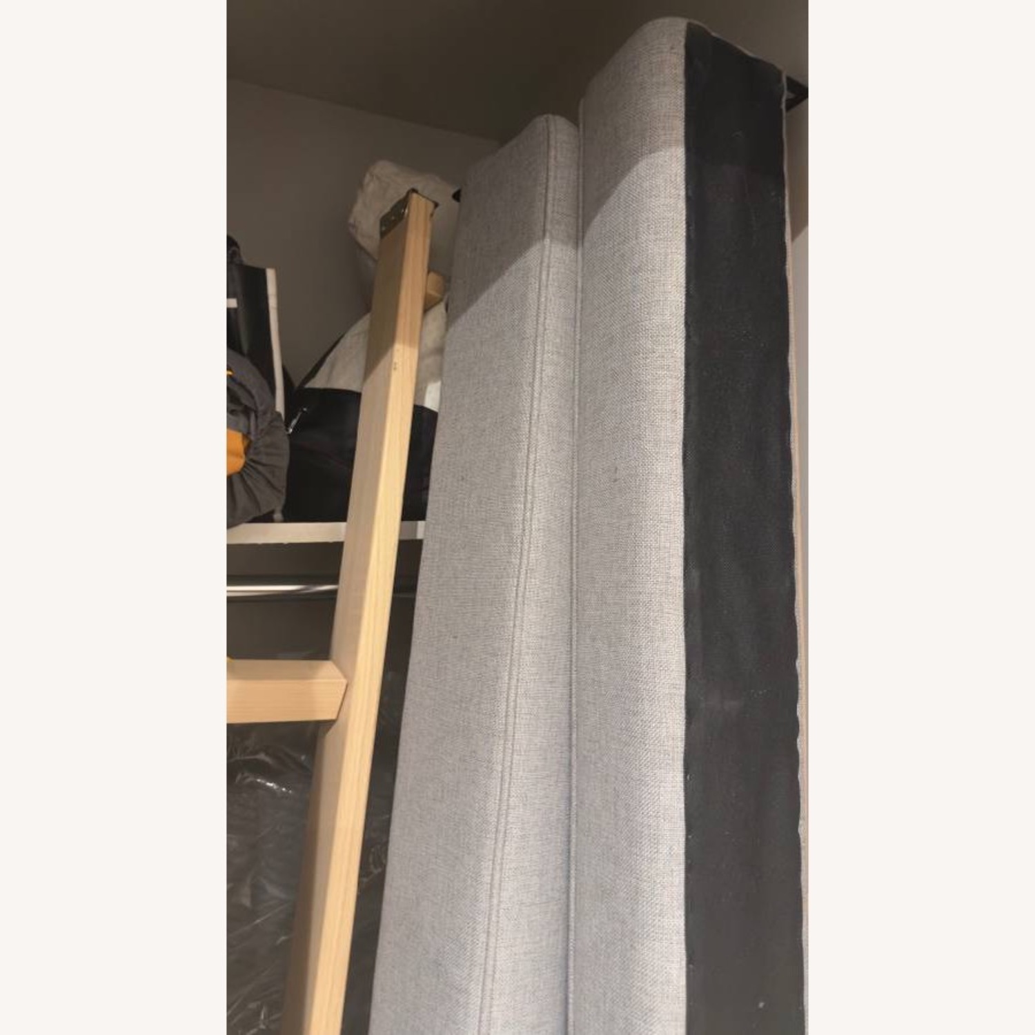 West Elm Mod Upholstered Bed - Queen - image-3