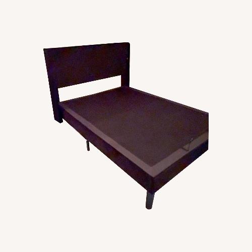 Used Dreamcloud Black Metal Queen Bed for sale on AptDeco