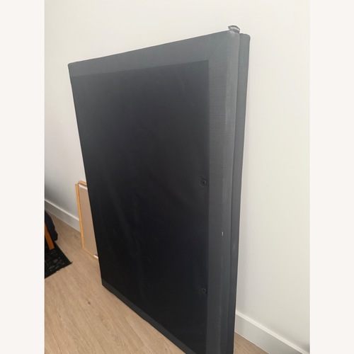 Used Dreamcloud Black Metal Queen Bed for sale on AptDeco