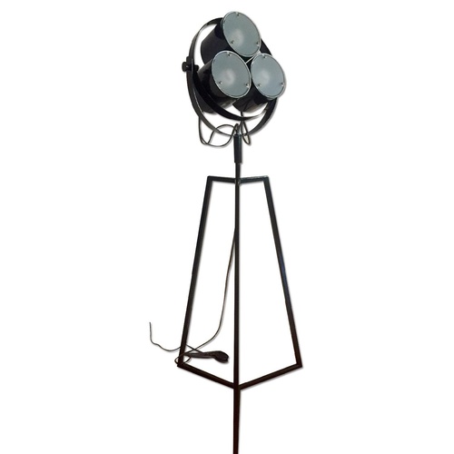 Used CB2 Signal Lamp Dark Brown Metal Floor Lamp for sale on AptDeco