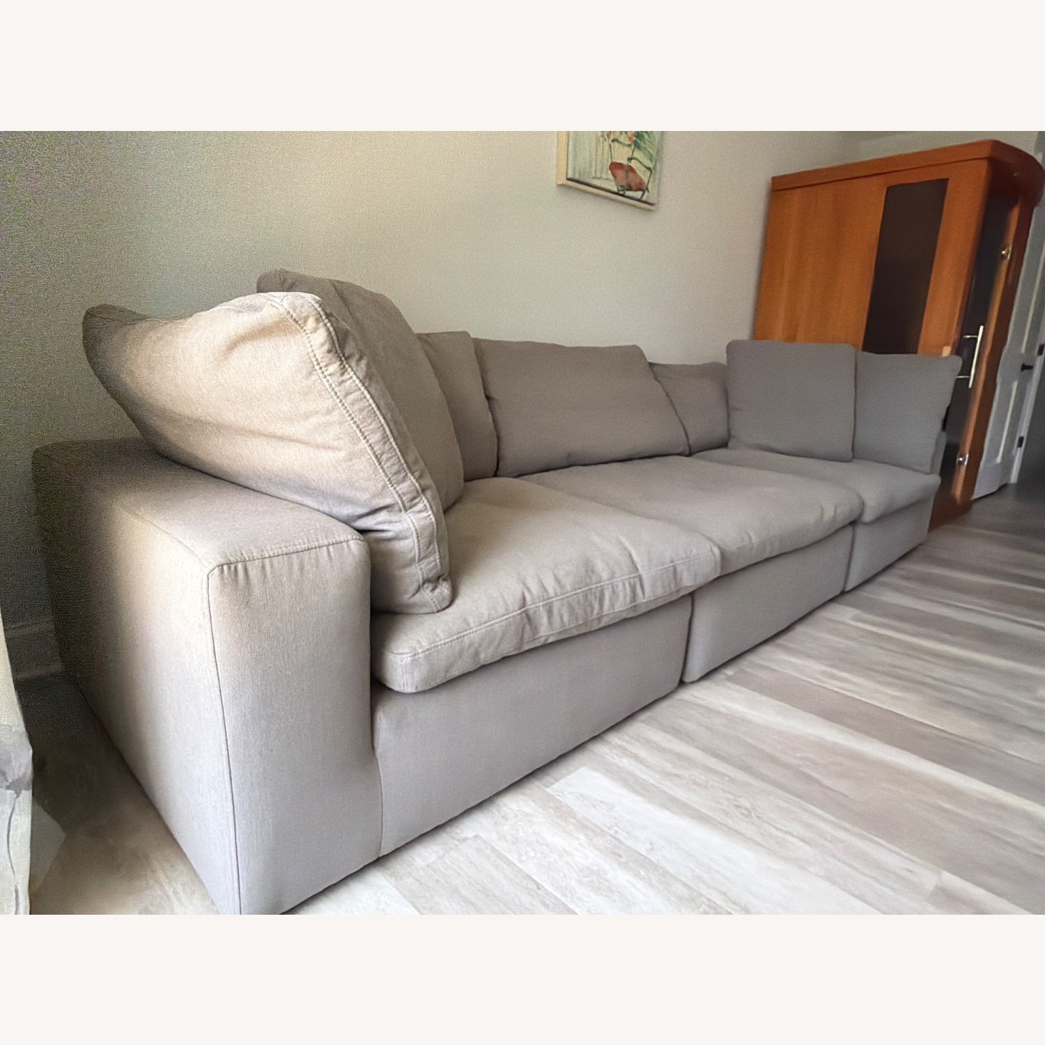 Dream Light Gray 3+ Piece Sectional - image-2