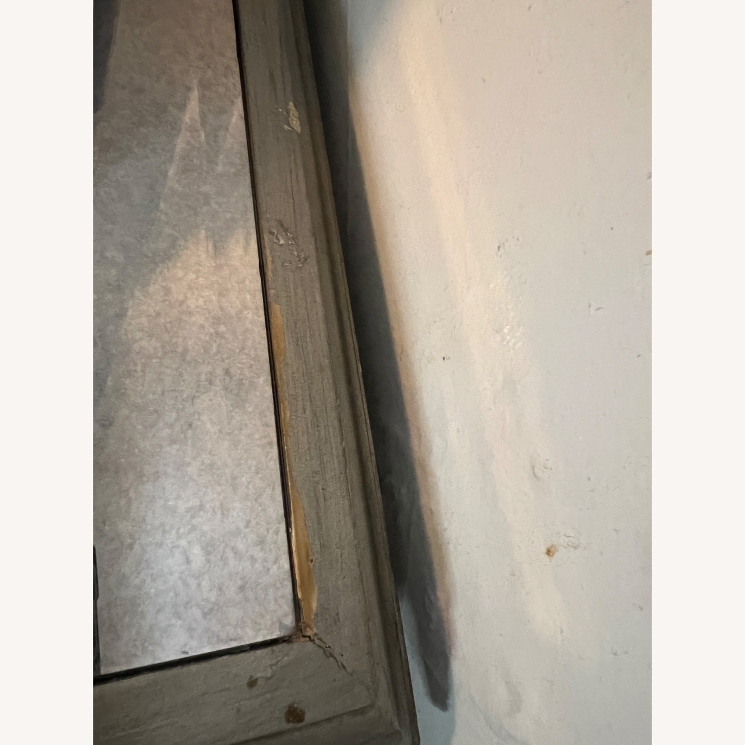 Pier 1 Imports Hayworth Light Gray Glass Desk - image-3