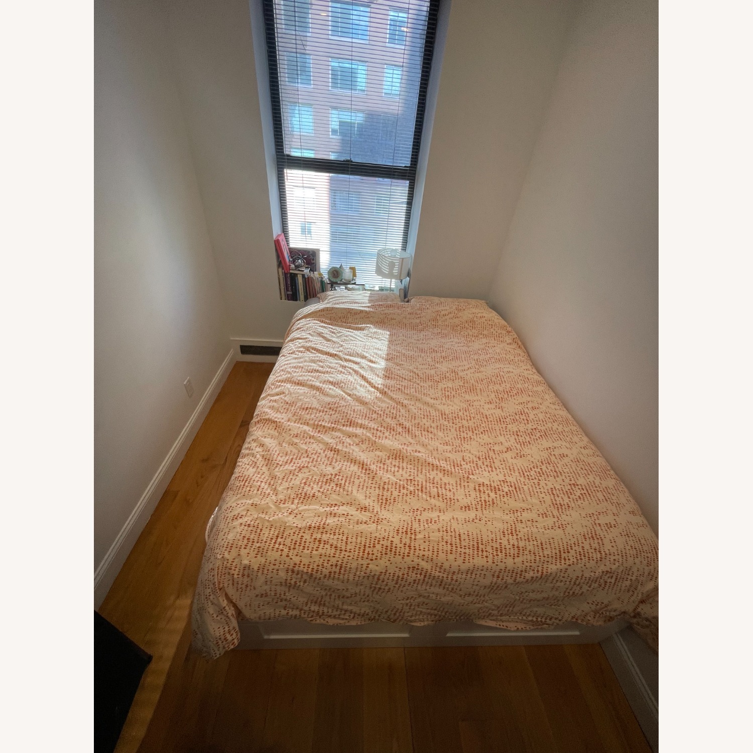 IKEA Brimnes White Wood Queen Bed - image-3