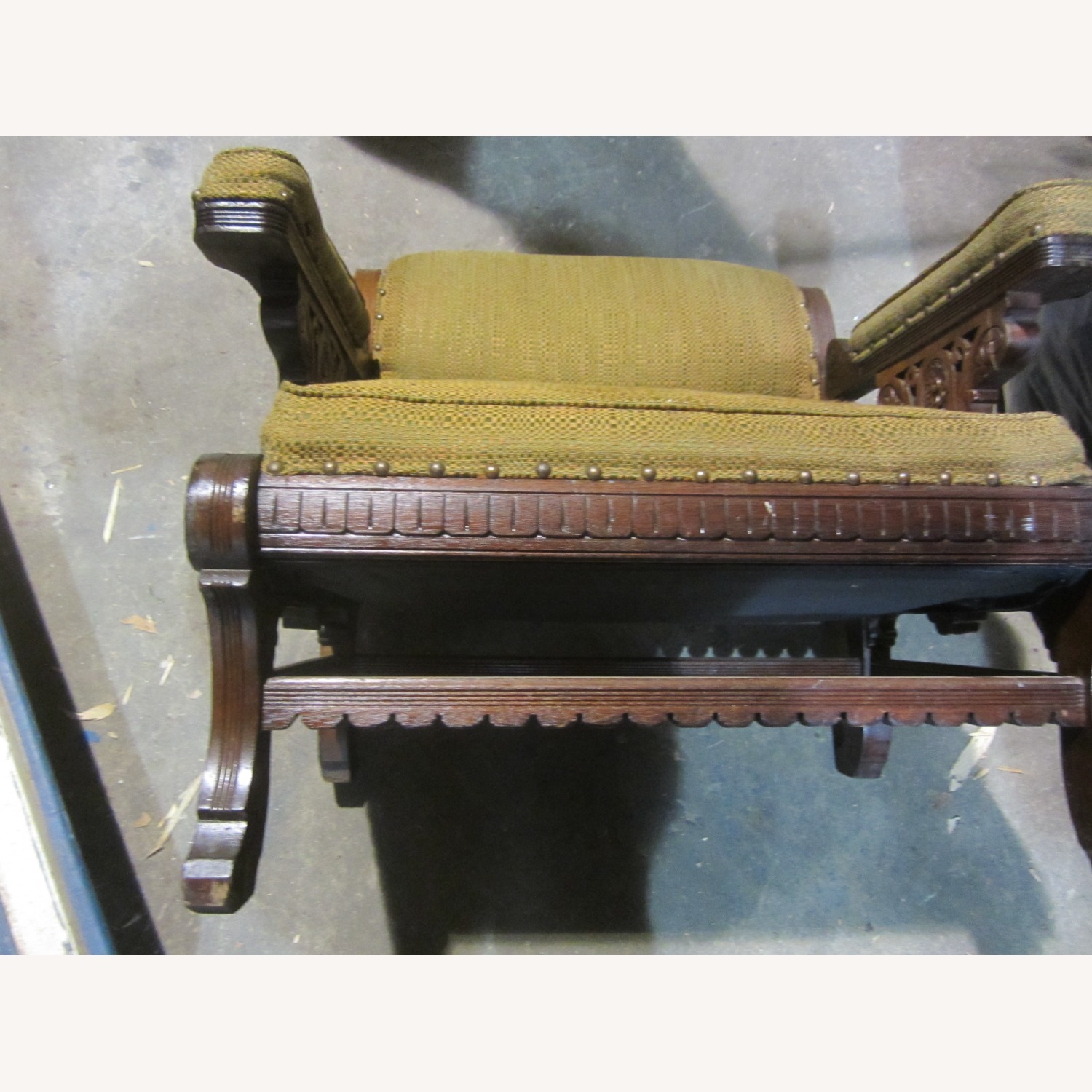 Vintage/Antique Finds Dark Brown Accent Chair - image-3