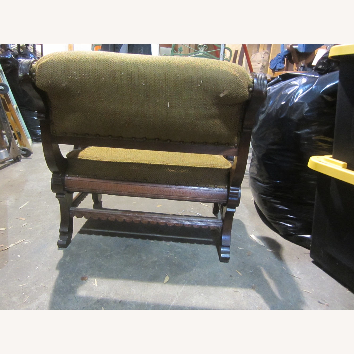 Vintage/Antique Finds Dark Brown Accent Chair - image-6