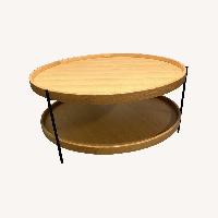Wayfair Sulender Natural Wood Coffee Table