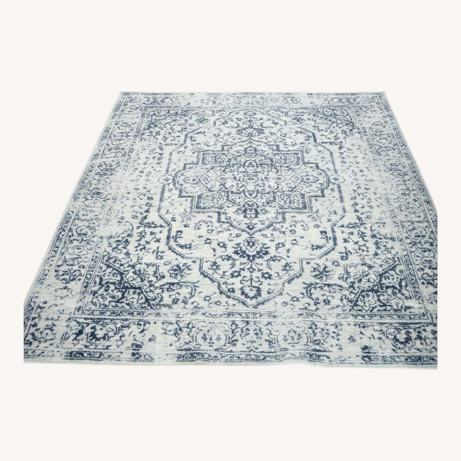 Contemporary Rug 8' x 10' Distressed Style - image-0