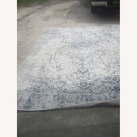 Contemporary Rug 8' x 10' Distressed Style
