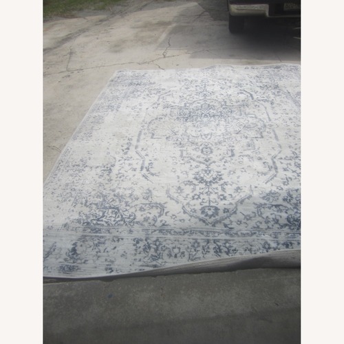 Used Contemporary Rug 8' x 10' Distressed Style for sale on AptDeco