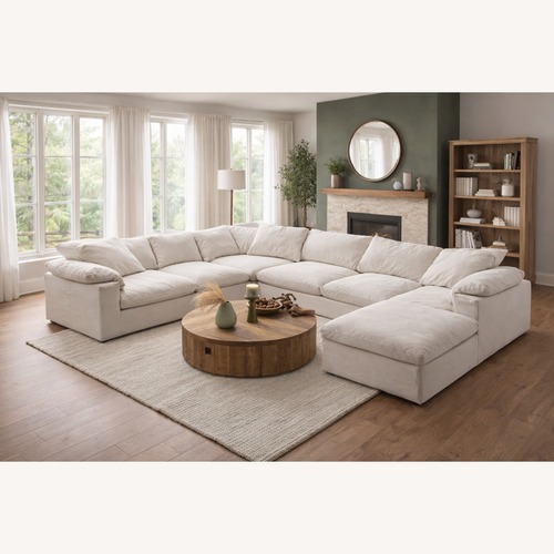 Used Restoration Hardware Cloud® Modular Sectional 7 Piece for sale on AptDeco