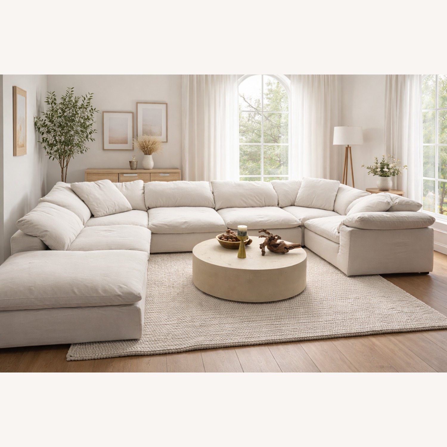 Restoration Hardware Cloud® Modular Sectional 7 Piece - image-8
