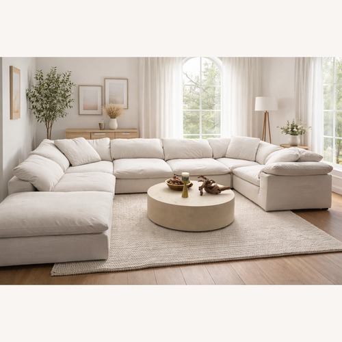 Used Restoration Hardware Cloud® Modular Sectional 7 Piece for sale on AptDeco