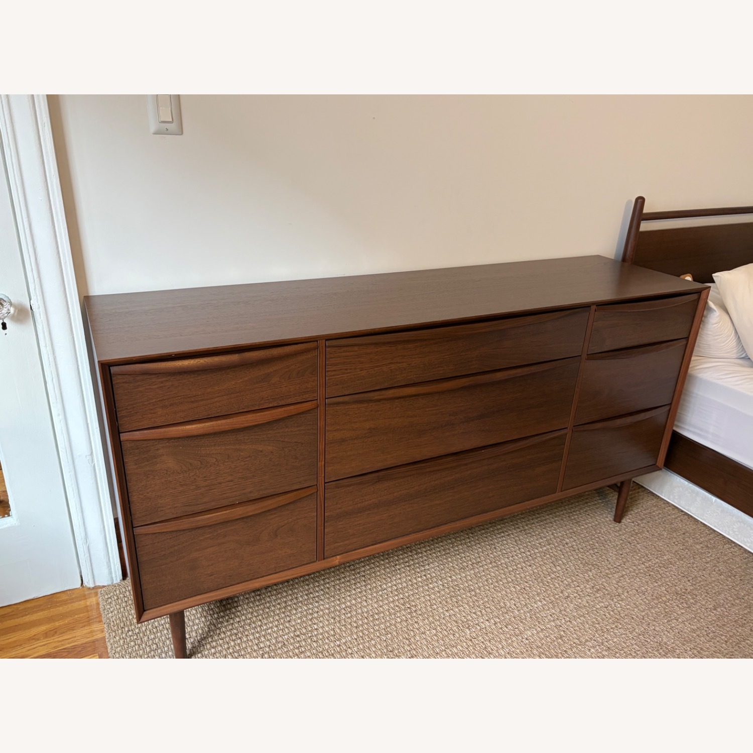 Article Lenia 9-Drawer Triple Dresser - Walnut - image-5