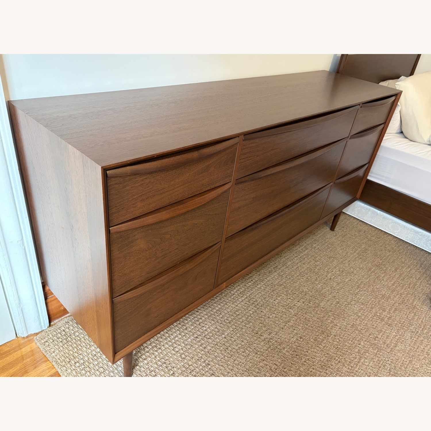 Article Lenia 9-Drawer Triple Dresser - Walnut - image-3