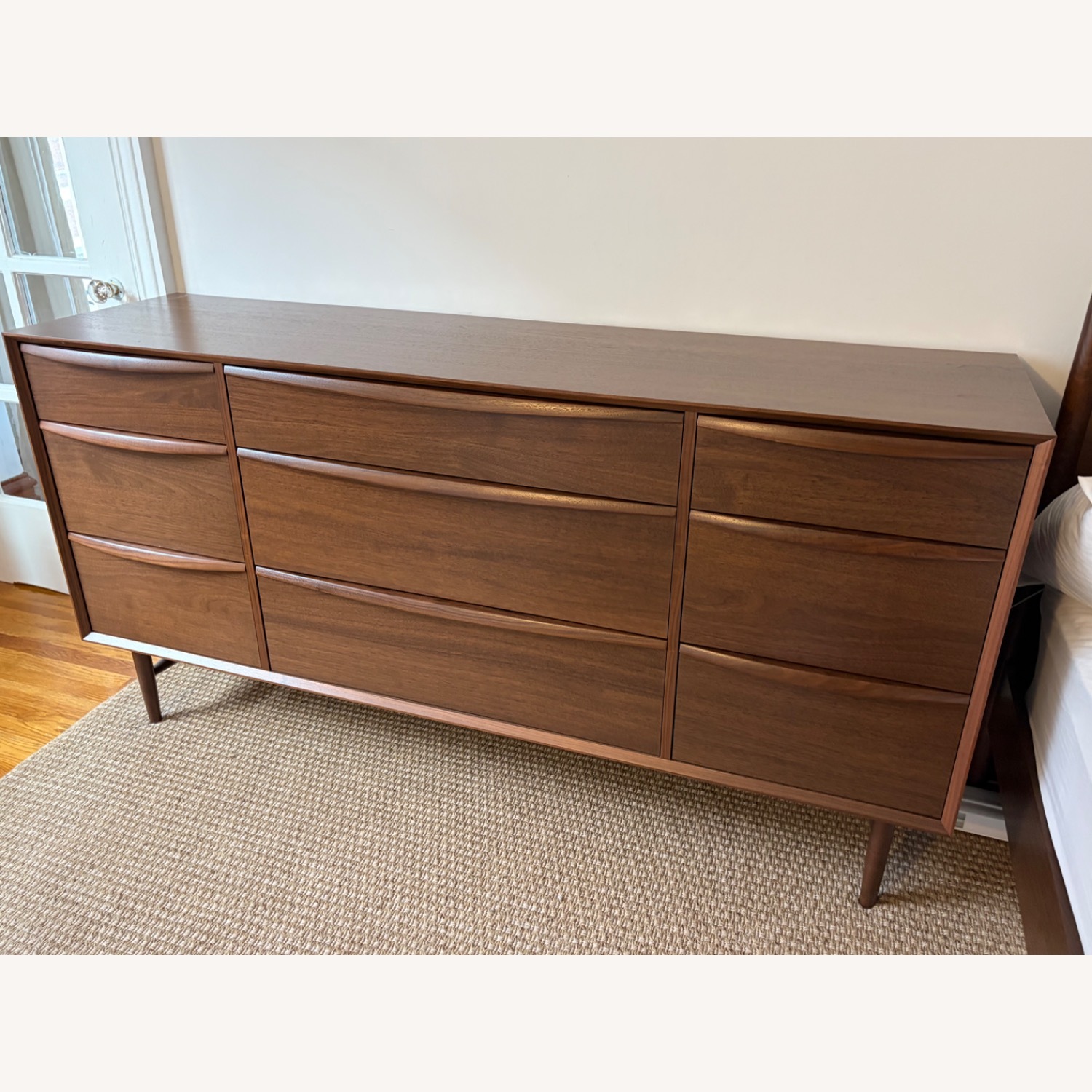 Article Lenia 9-Drawer Triple Dresser - Walnut - image-2