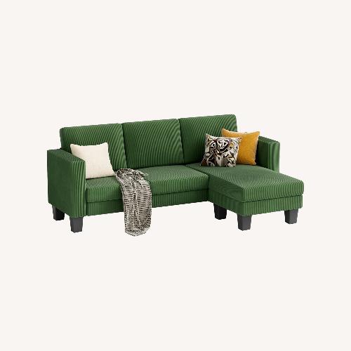 Used Wayfair Green Sectional for sale on AptDeco