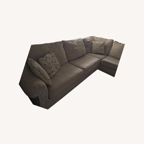 Used Natural Fabric 3+ Piece Sectional for sale on AptDeco