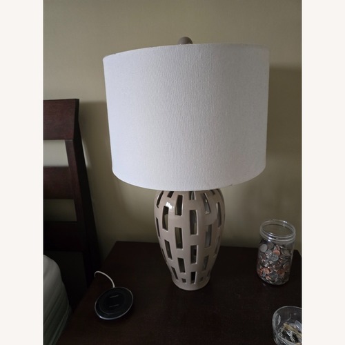 Used Home Goods Light Brown Table Lamps for sale on AptDeco