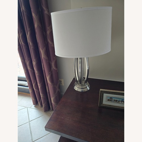 Used Home Goods White Table Lamp for sale on AptDeco