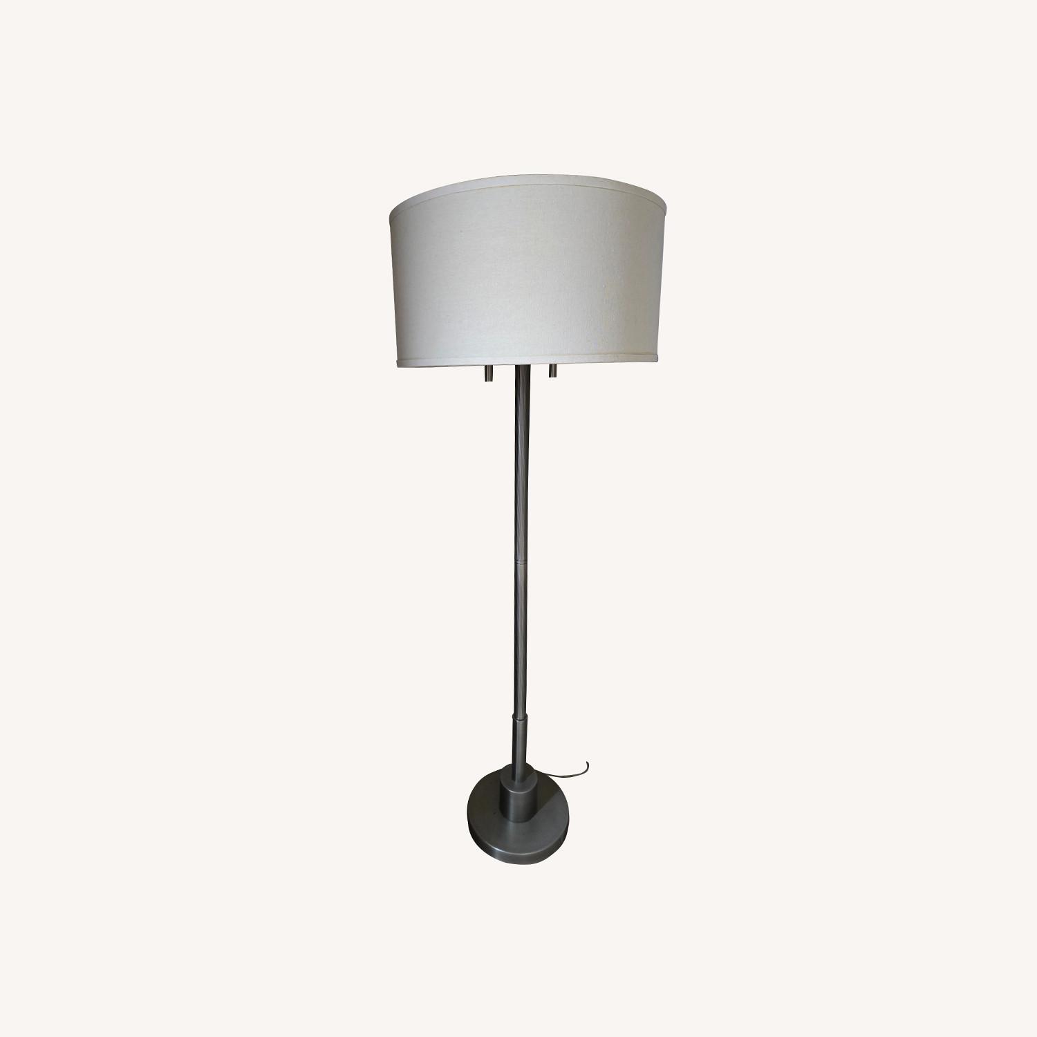 Home Goods White Floor Lamp - image-0