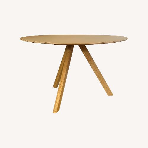Used Design Within Reach Copenhague 20 White Wood Dining Table for sale on AptDeco