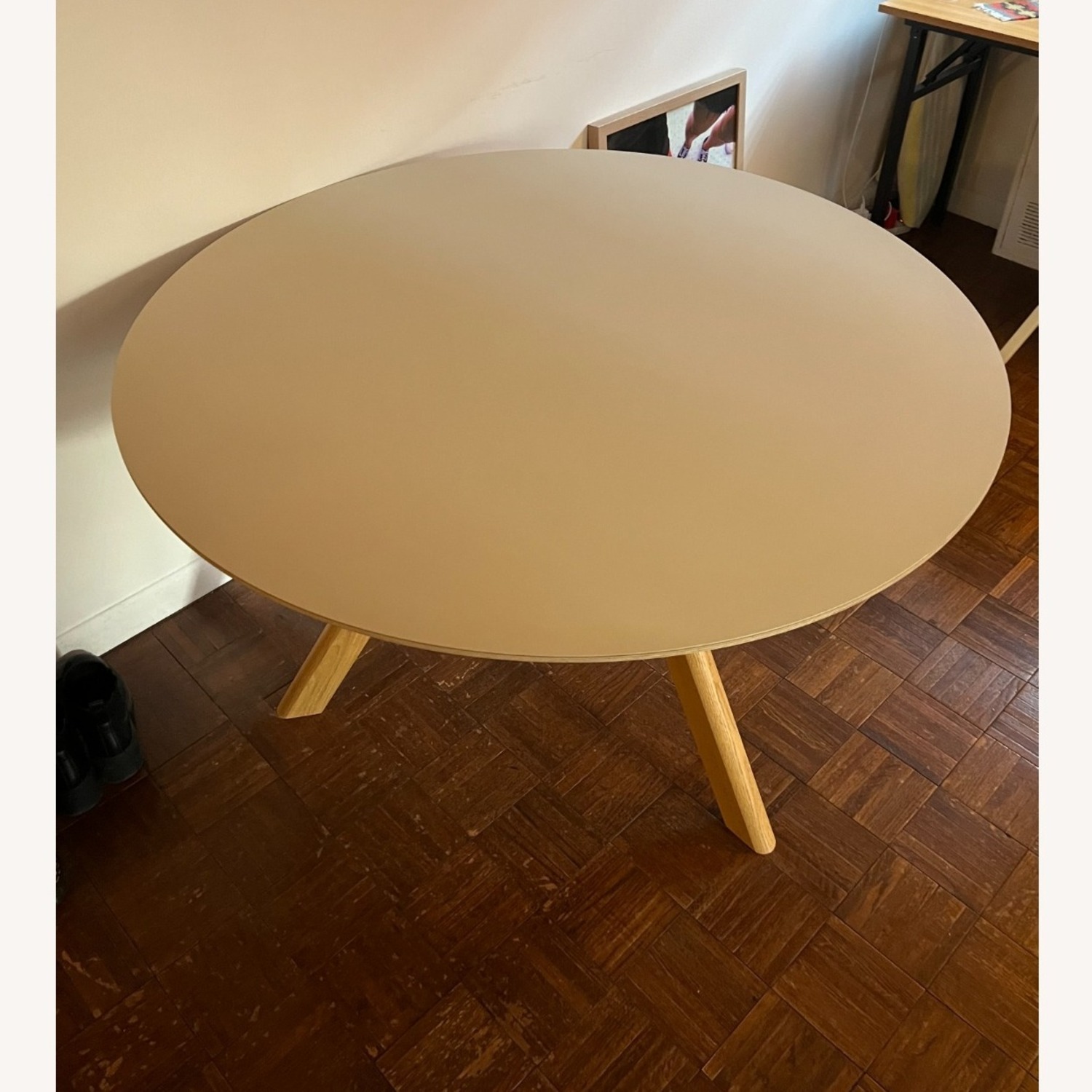 Design Within Reach Copenhague 20 White Wood Dining Table - image-2