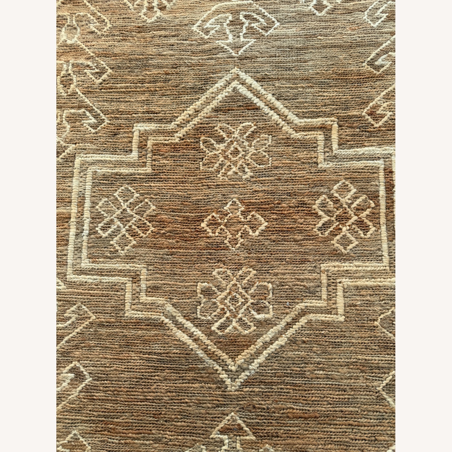 Ballard Designs Natural Jute Area Rug 5' x 8' - image-1