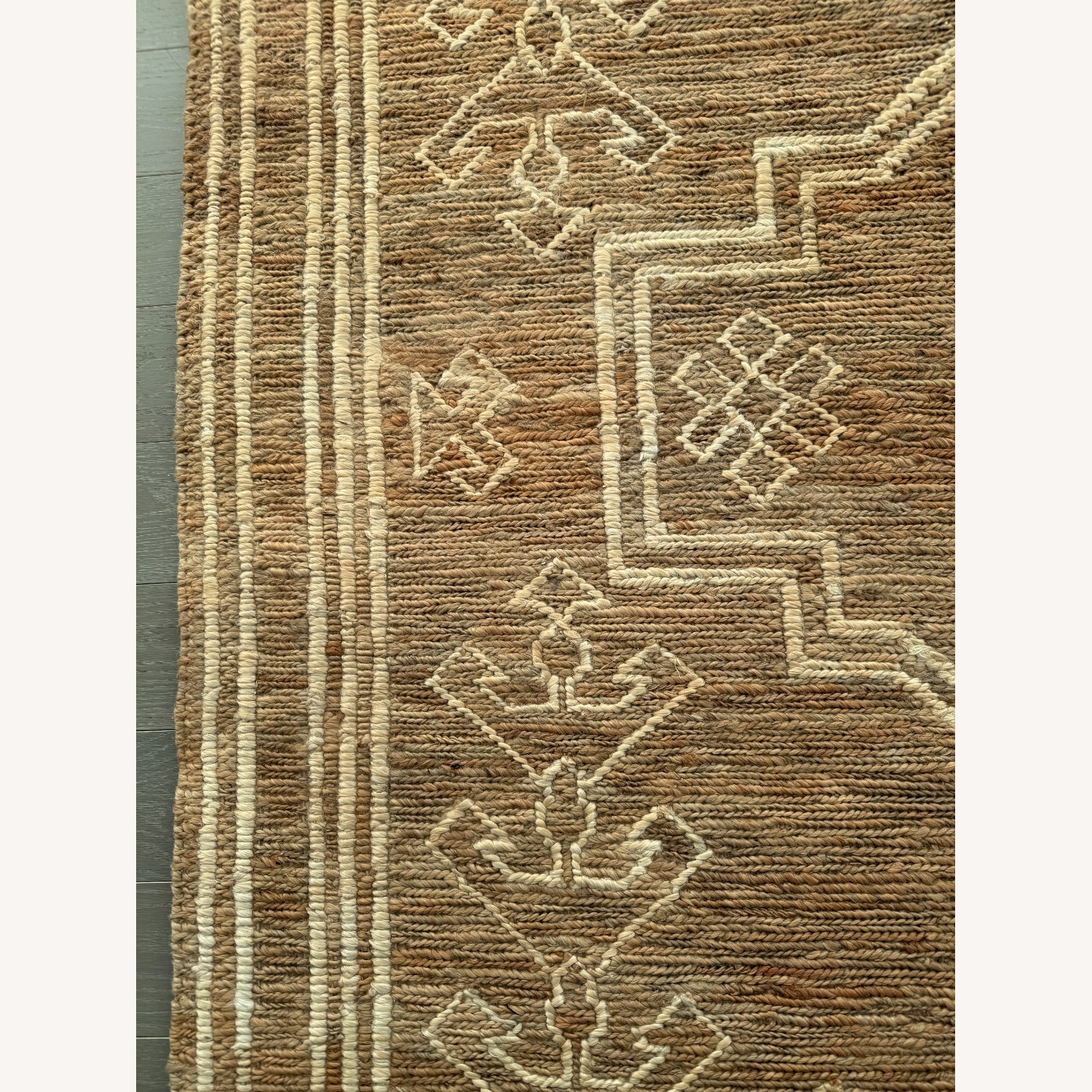 Ballard Designs Natural Jute Area Rug 5' x 8' - image-3