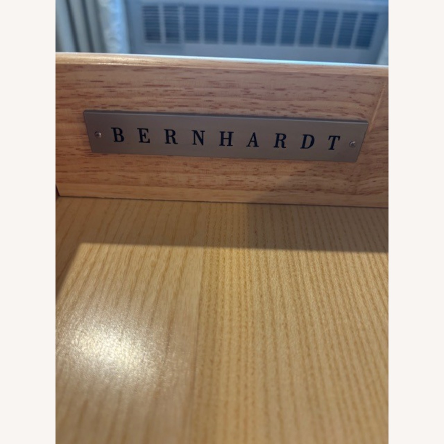 Bernhardt Furniture Light Gray Wood Side Table - image-4