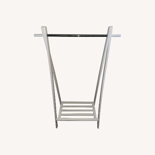 Used Urban Outfitters White Coat Rack for sale on AptDeco